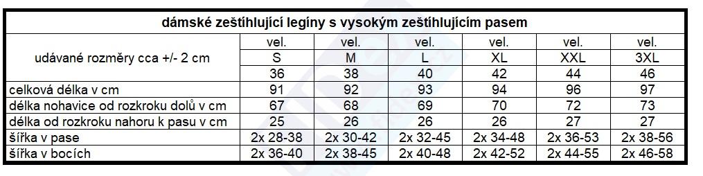 zeštíhlující bavlněné legíny béžové zateplené PREMIUM