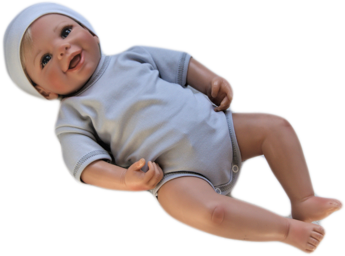 Body krátký rukáv šedé vel. 62, 98