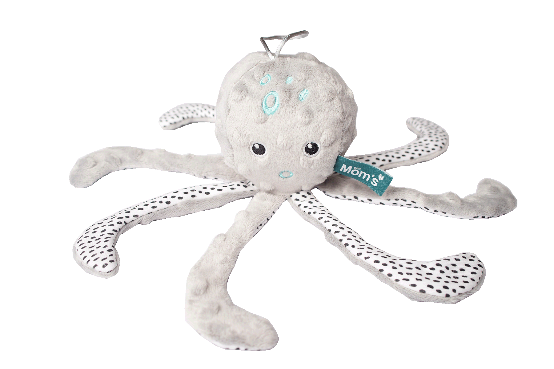 Hencz Toys Mom´s care - edukační hračka chobotnička šedá
