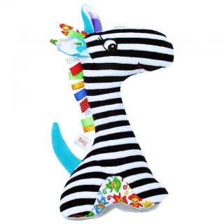 Edukační hračka zebrovaná žirafka