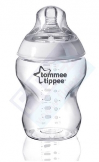 Tommee Tippee láhev transparentní 260 ml 